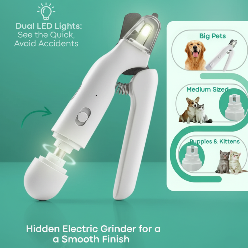 Pet Nail Clipper – Safe & Stress-Free Trimming